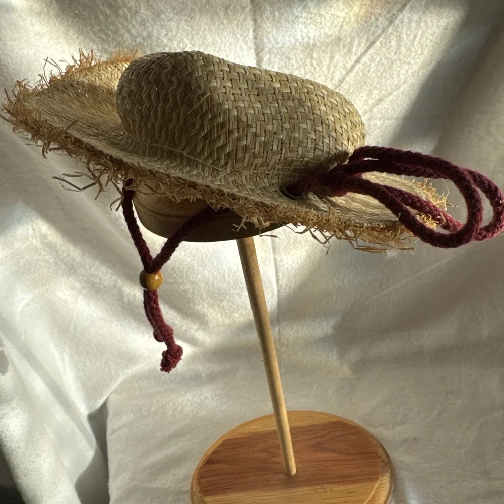 American‎ Girl Doll Truly Me Cowgirl Cowboy Western Riding Straw Hat 18